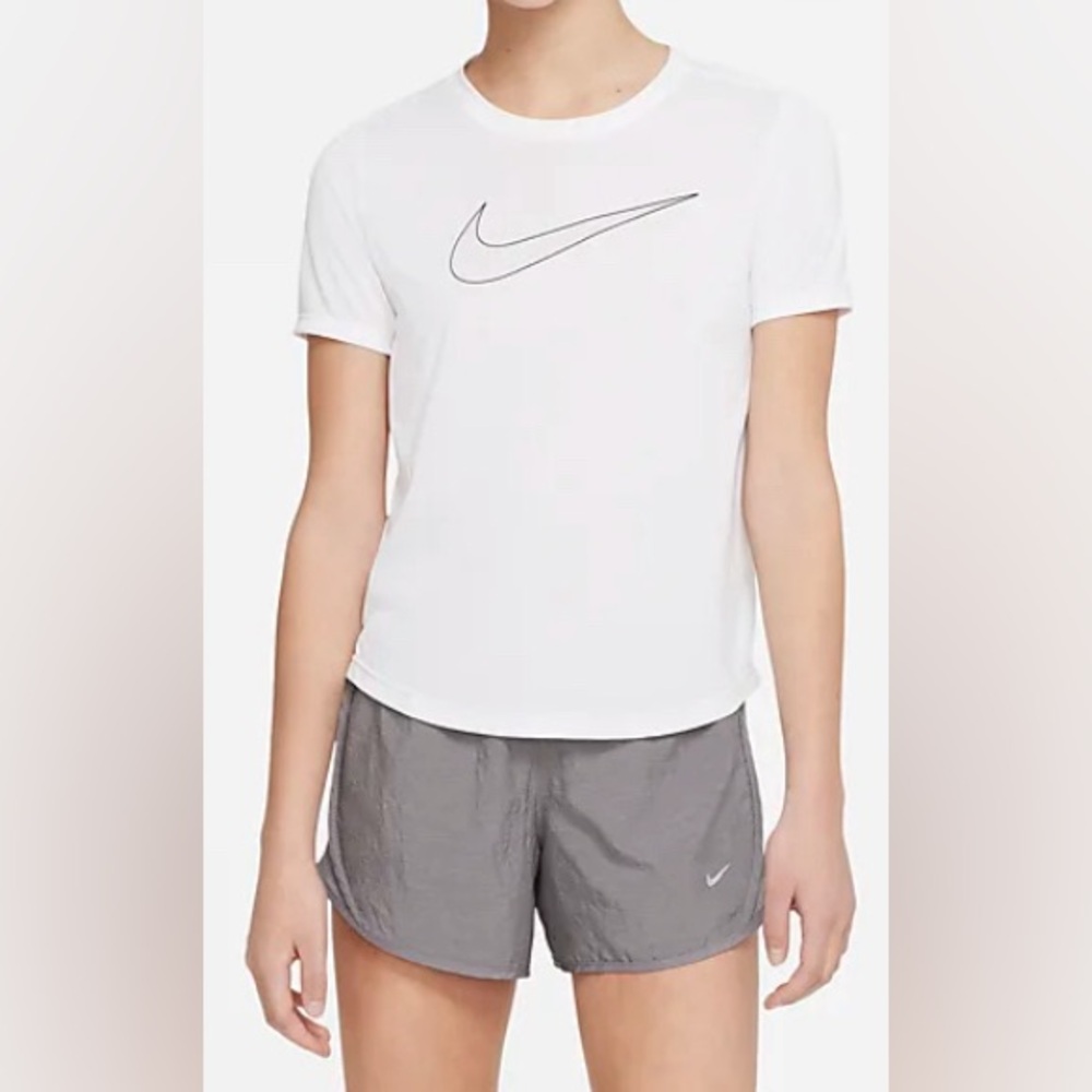 Nike Dri-Fit Girls Running Shorts Lined Adjustable
